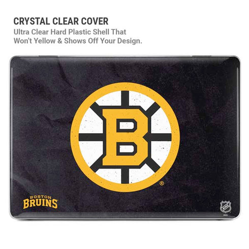 NHL Boston Bruins Distressed MacBook Air 15in (2023-2025) Case plus Skin